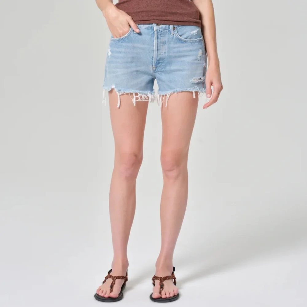 euc agolde parker vintage cut off short - Picture 3 of 11